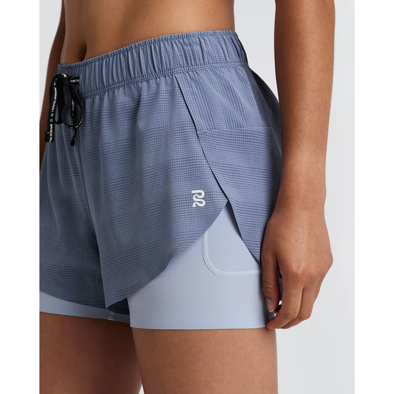 Bandit Coolgrid 2-in-1 Run Shorts Dames