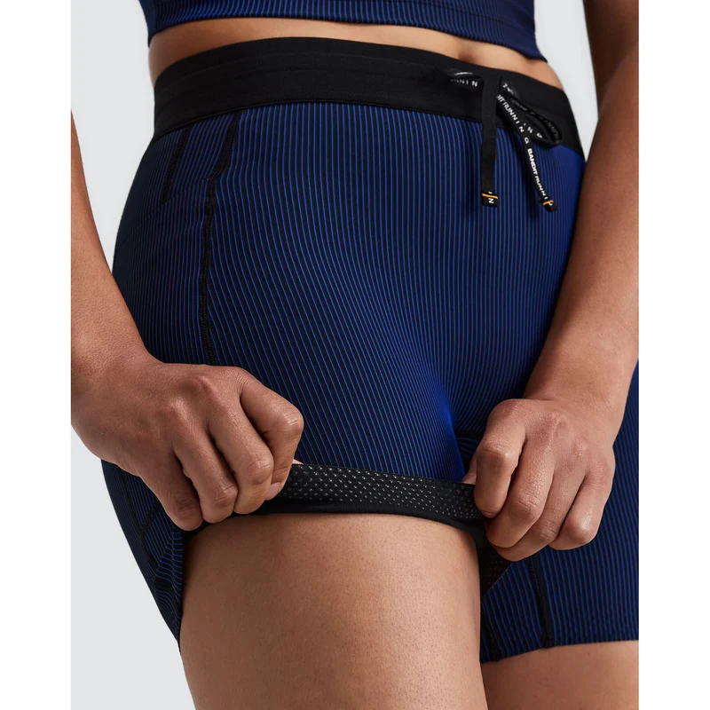 Bandit Striped Cadence 5" Compression Shorts Dames