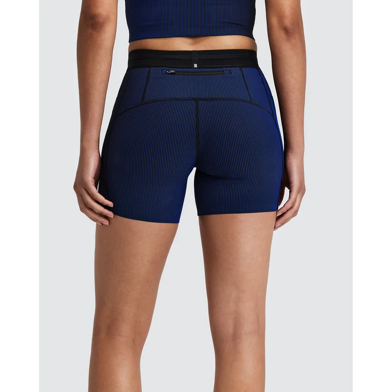 Bandit Striped Cadence 5" Compression Shorts Dames