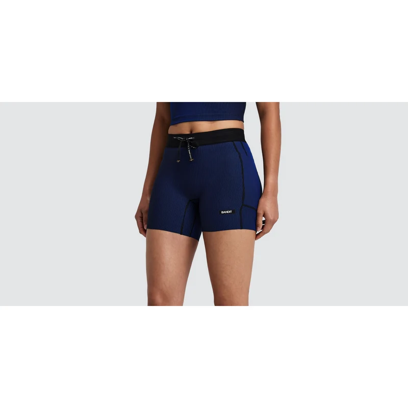Bandit Striped Cadence 5" Compression Shorts Dames