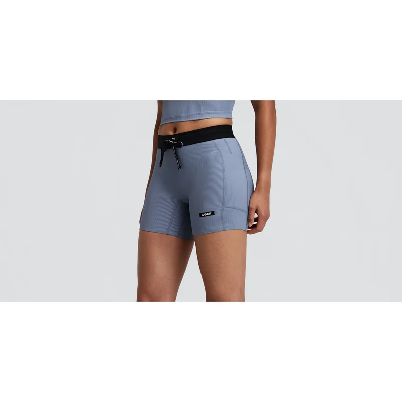 Bandit Striped Cadence 5" Compression Shorts Dames