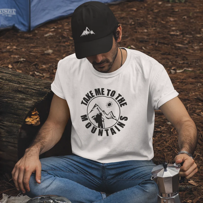 Take me to the Mountains - Unisex Premium Organic T-Shirt