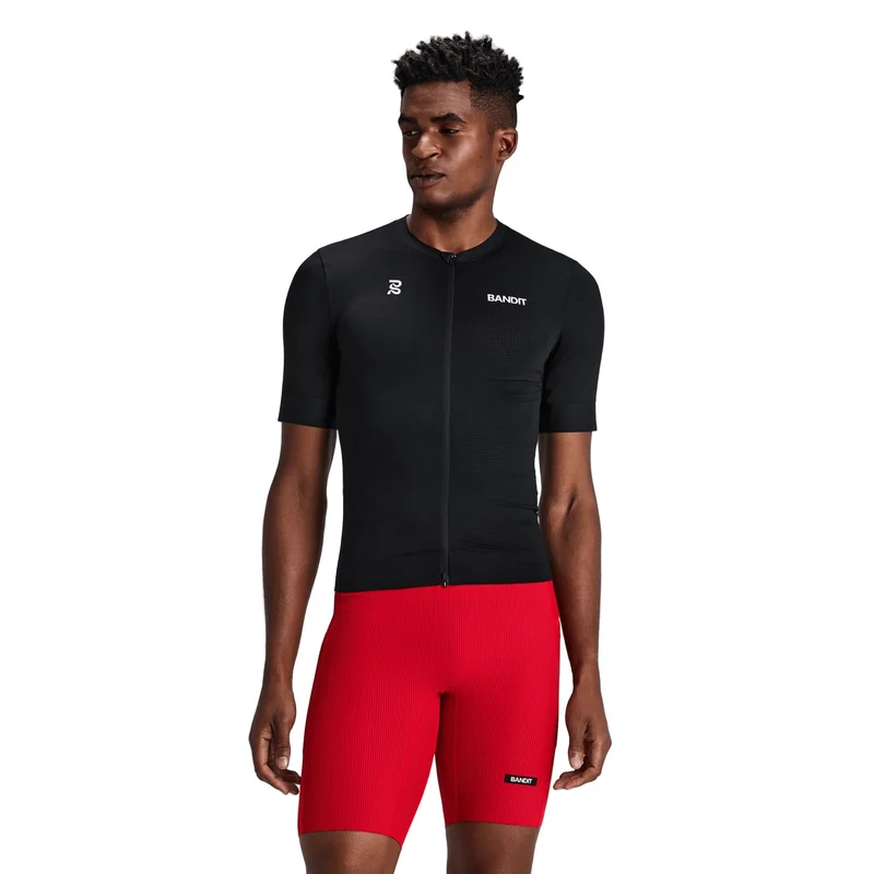Bandit Geomesh 2-Way Zip Run Top Heren