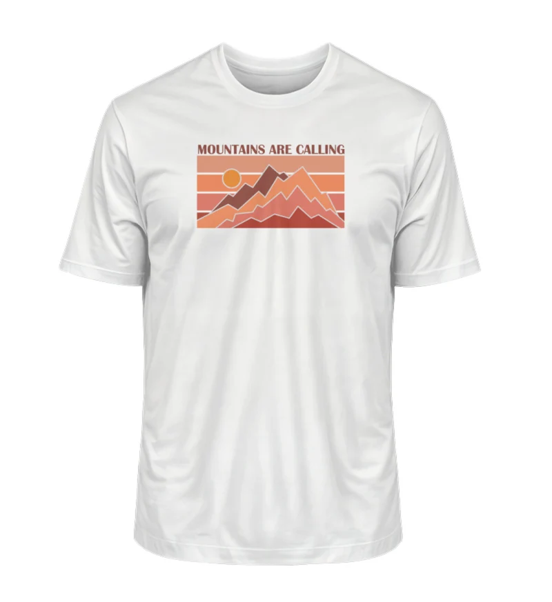 Mountains are calling - Unisex Premium Organic T-Shirt