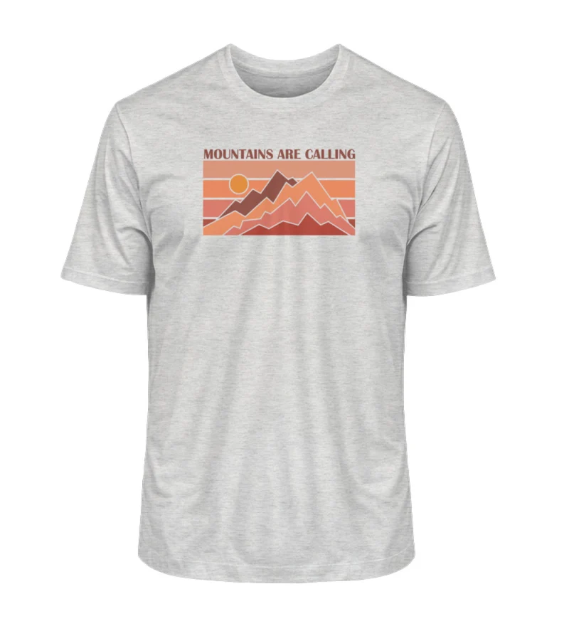 Mountains are calling - Unisex Premium Organic T-Shirt