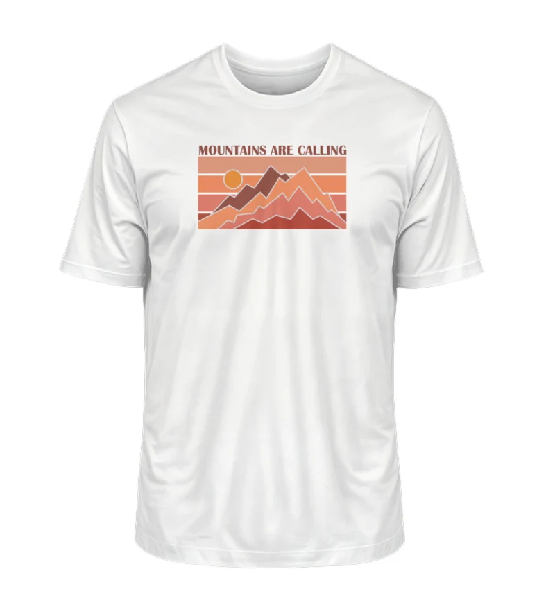 Mountains are calling - Unisex Premium Organic T-Shirt