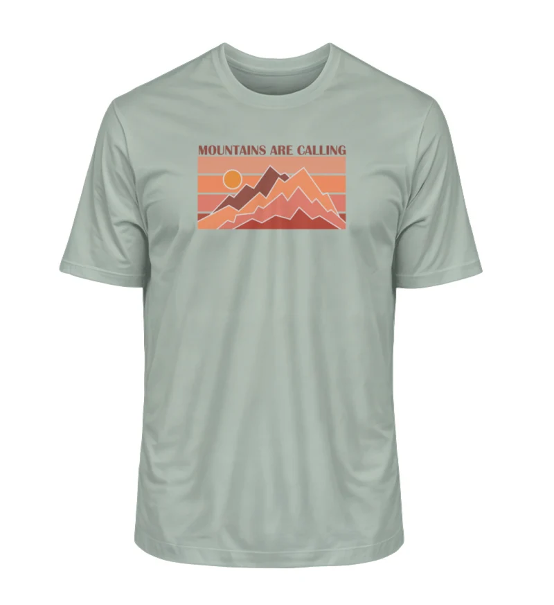 Mountains are calling - Unisex Premium Organic T-Shirt