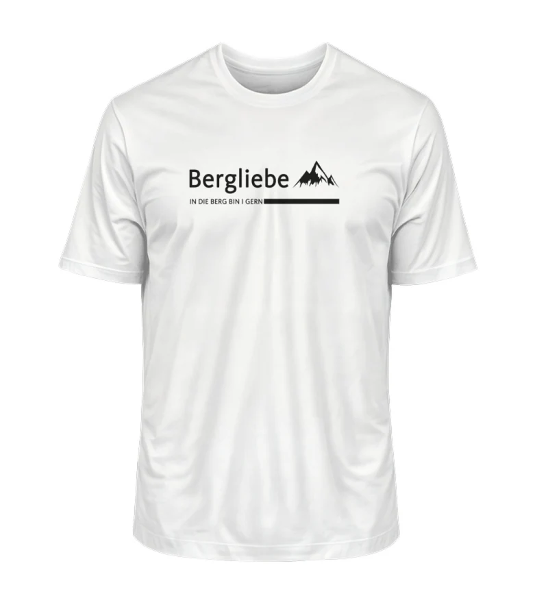 In die Berg bin i gern - Unisex Premium Organic T-Shirt