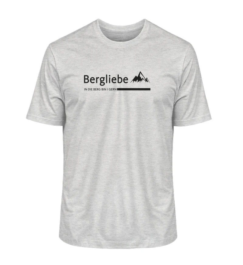 In die Berg bin i gern - Unisex Premium Organic T-Shirt
