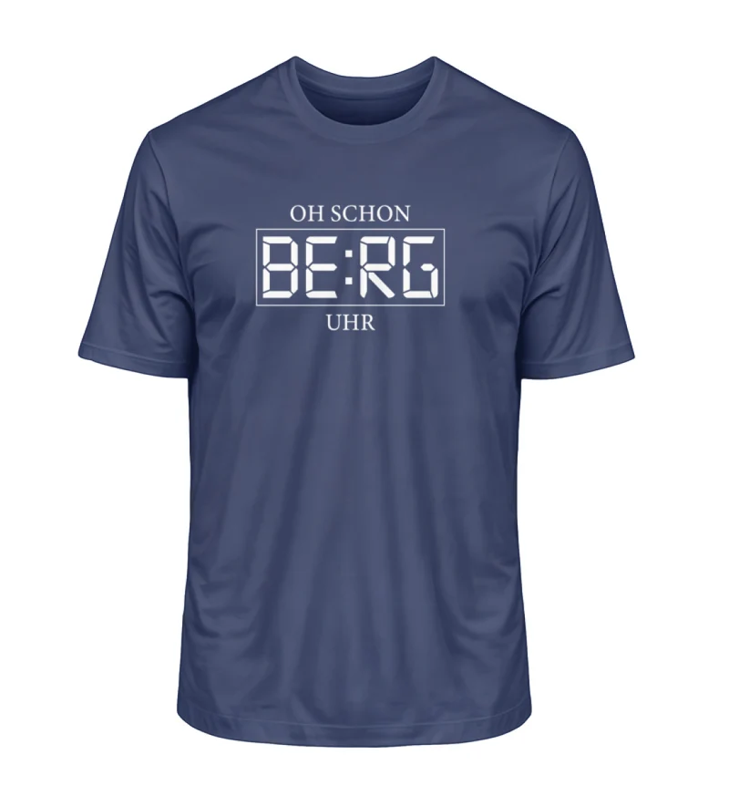 Oh schon Berg Uhr - Unisex Premium Organic T-Shirt