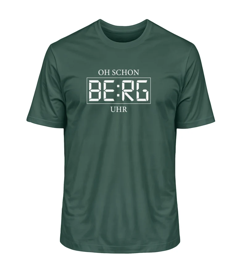 Oh schon Berg Uhr - Unisex Premium Organic T-Shirt