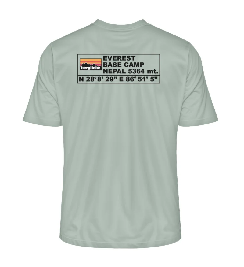 Everest Base Camp Backprint - Unisex Premium Organic T-Shirt