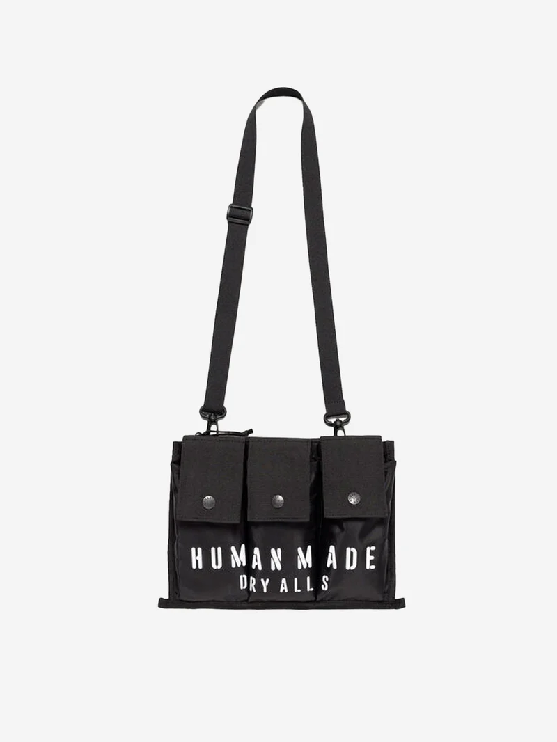 Military Shoulder Bag Black