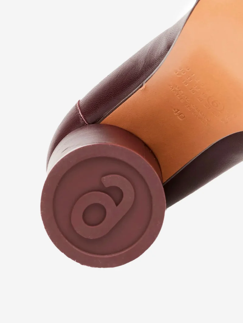 Pumps Anatomic in Nappa marrone
