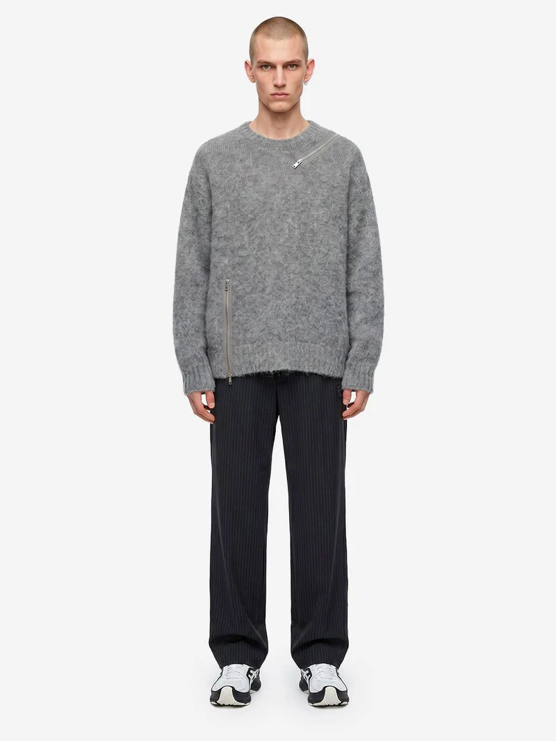 'Easy Pants' Pintrsipe navy