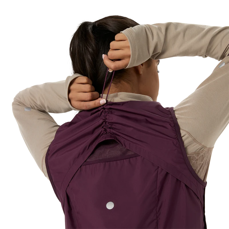 Lady Nagino Run Padded Gilet