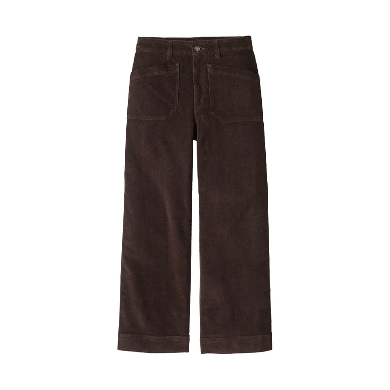 Patagonia Wide-Leg Cord Pants W Den Brown