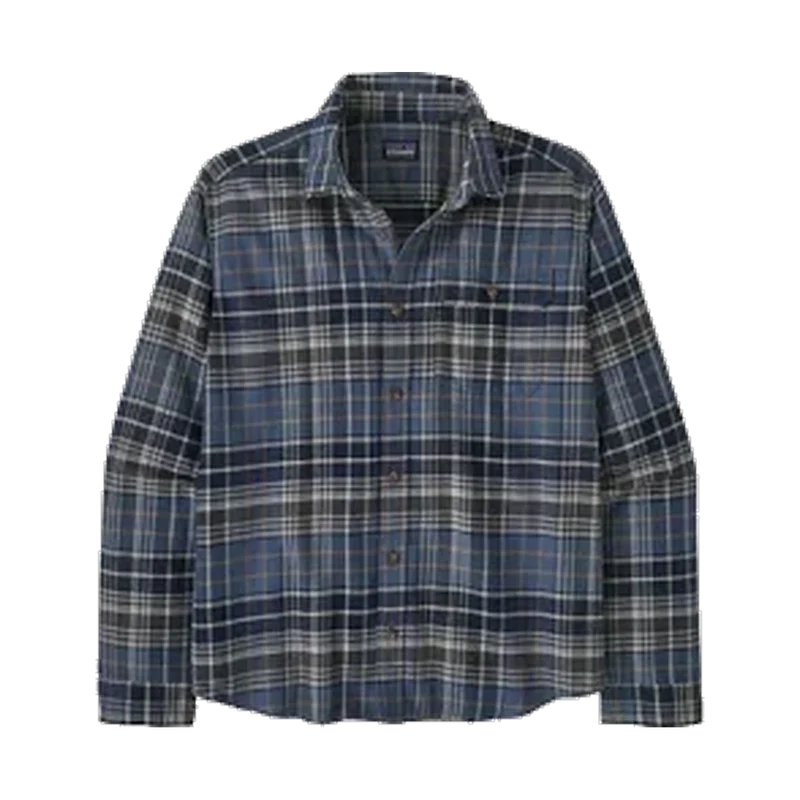 Patagonia L/S Lightweight Fjord Flannel Shirt Depth:new navy