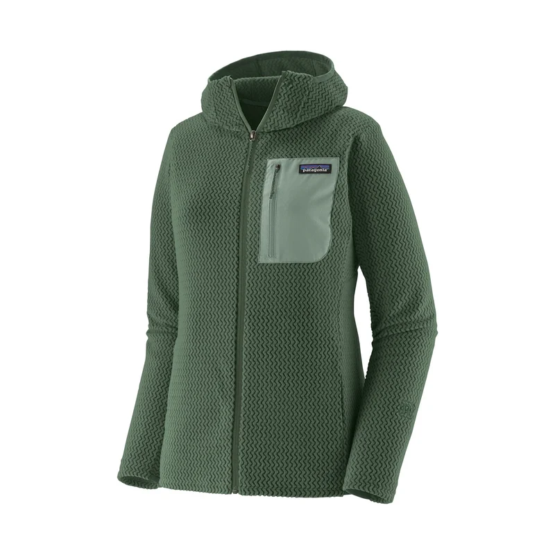 Patagonia R1 Air Full Zip Hoody W Canopy Green