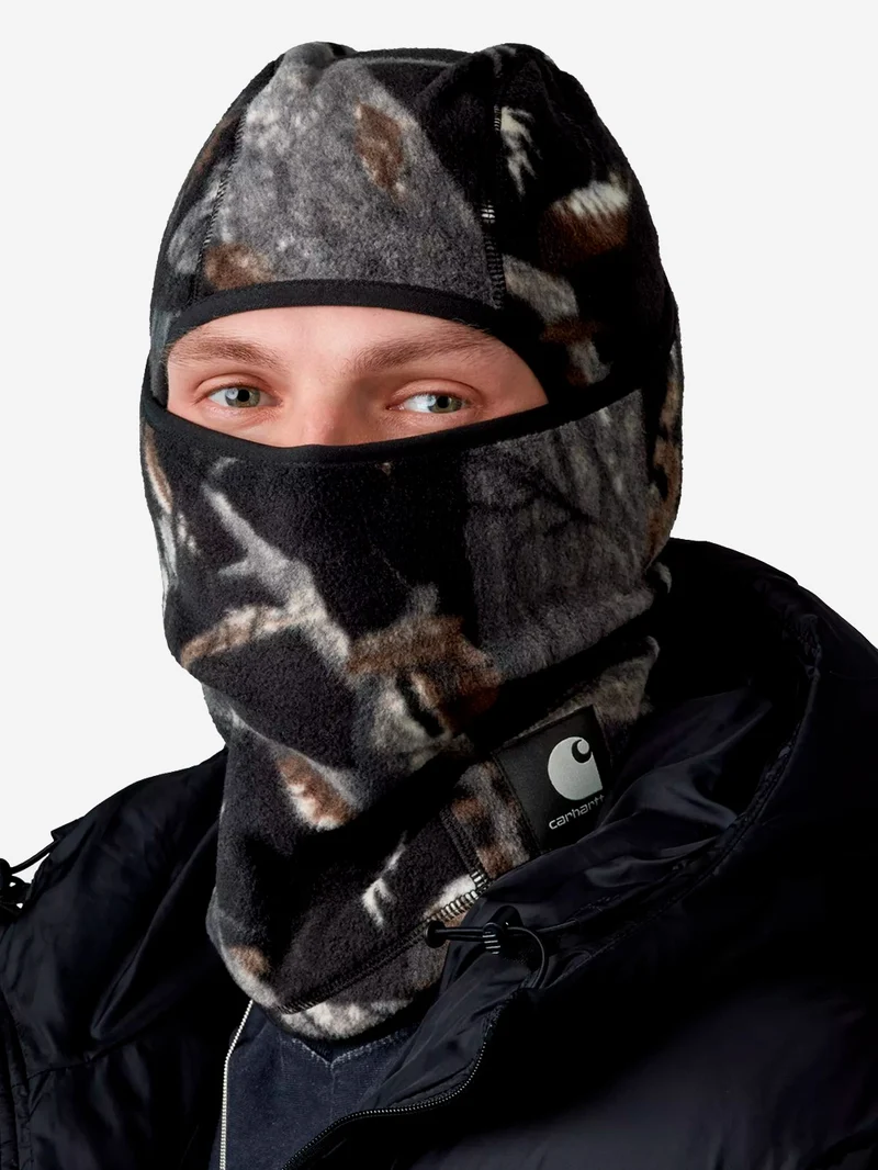 Blevin Mask con stampa camo feather tree