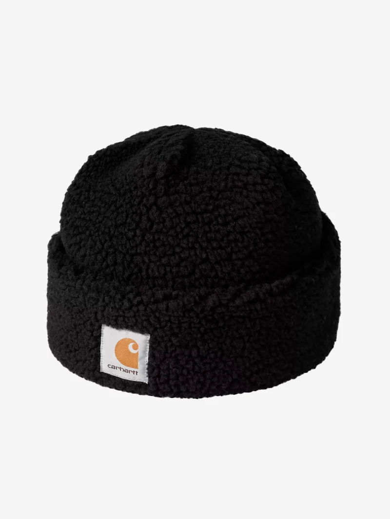 'Prentis' Beanie nero testurizzato