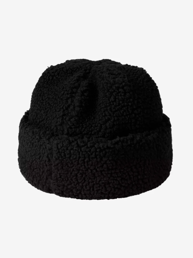 'Prentis' Beanie nero testurizzato
