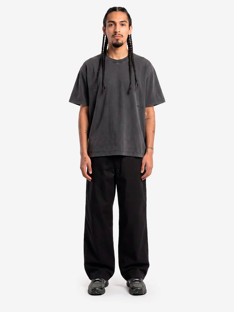 T-shirt grigia 'Axiom' lavaggio fade-out