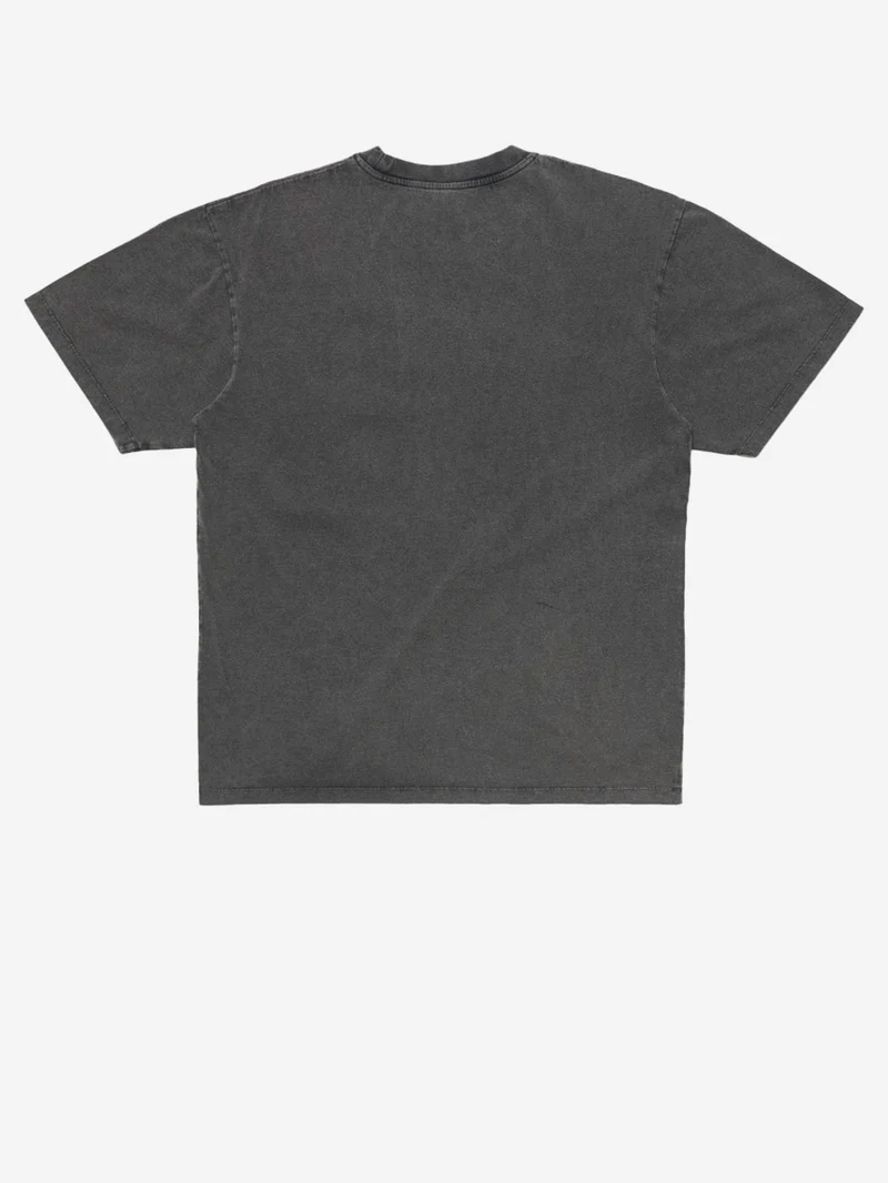 T-shirt grigia 'Axiom' lavaggio fade-out