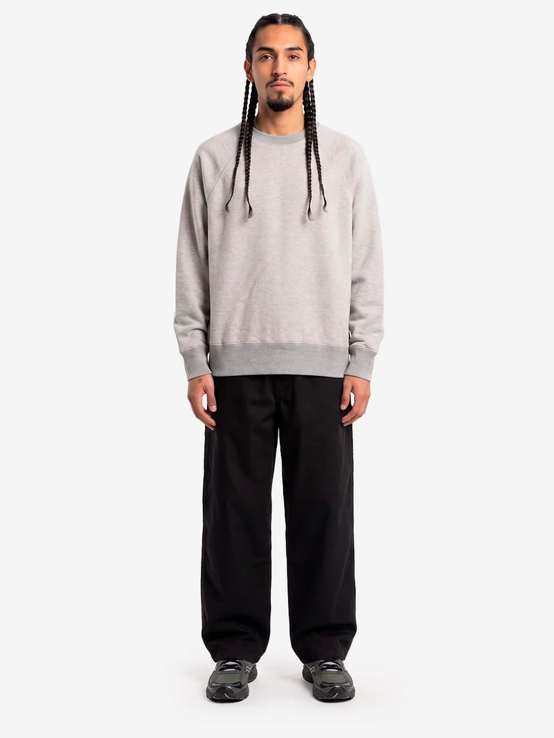 Pantaloni neri 'Painter' in cotone moleskin