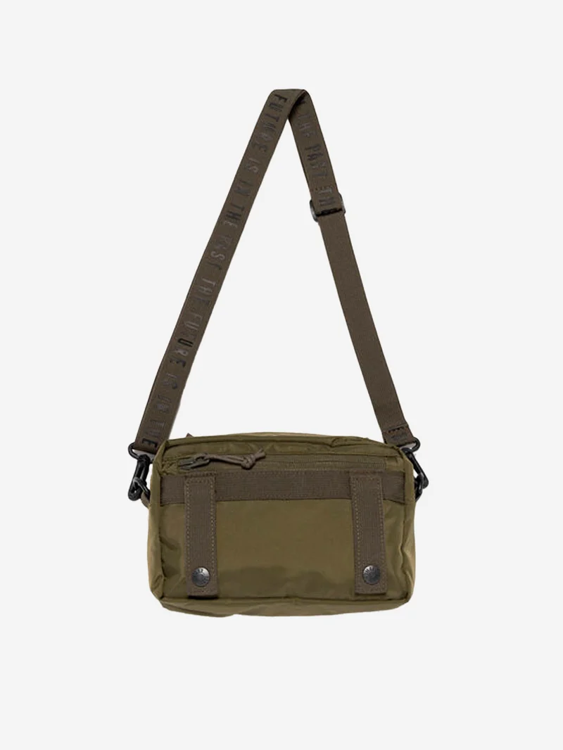 Nylon Shoulder Bag Olive