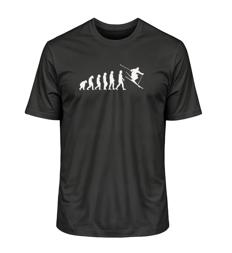 Ski Evolution - Unisex Premium Organic T-Shirt