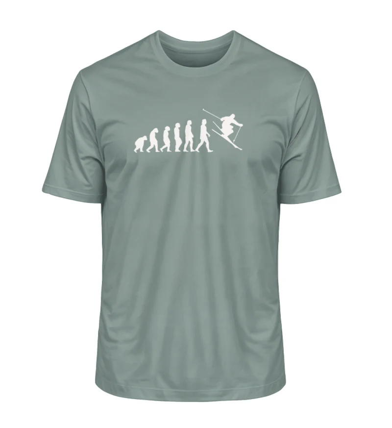 Ski Evolution - Unisex Premium Organic T-Shirt