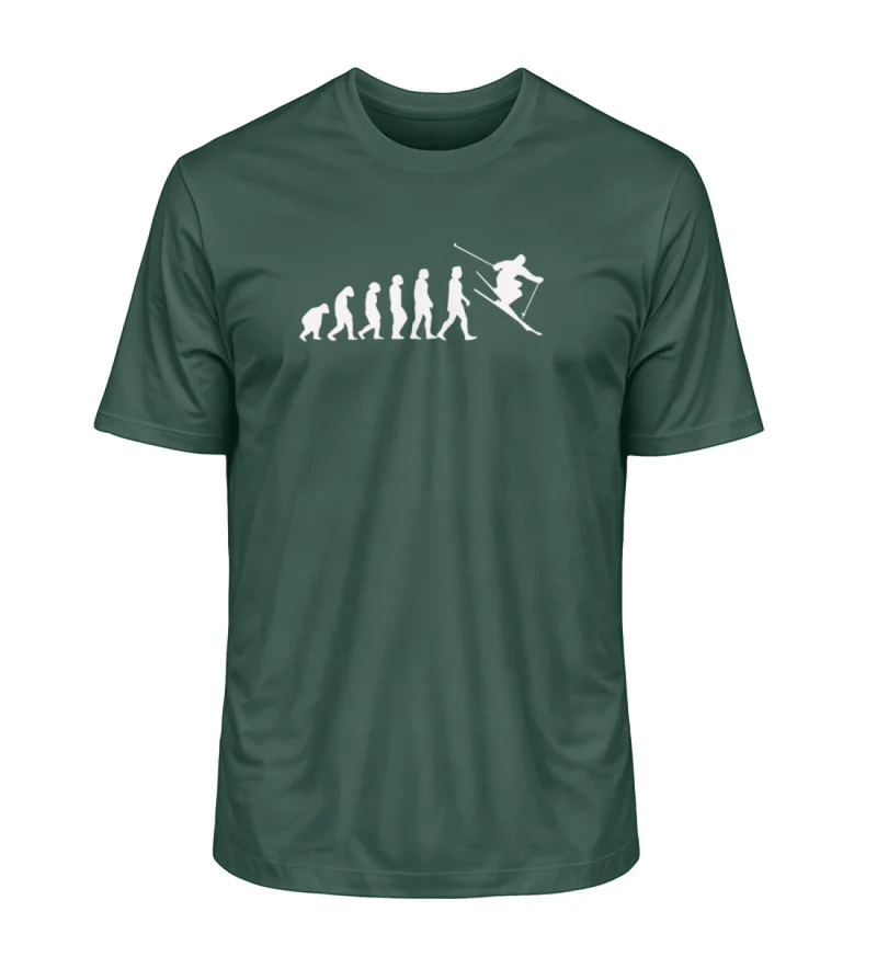 Ski Evolution - Unisex Premium Organic T-Shirt