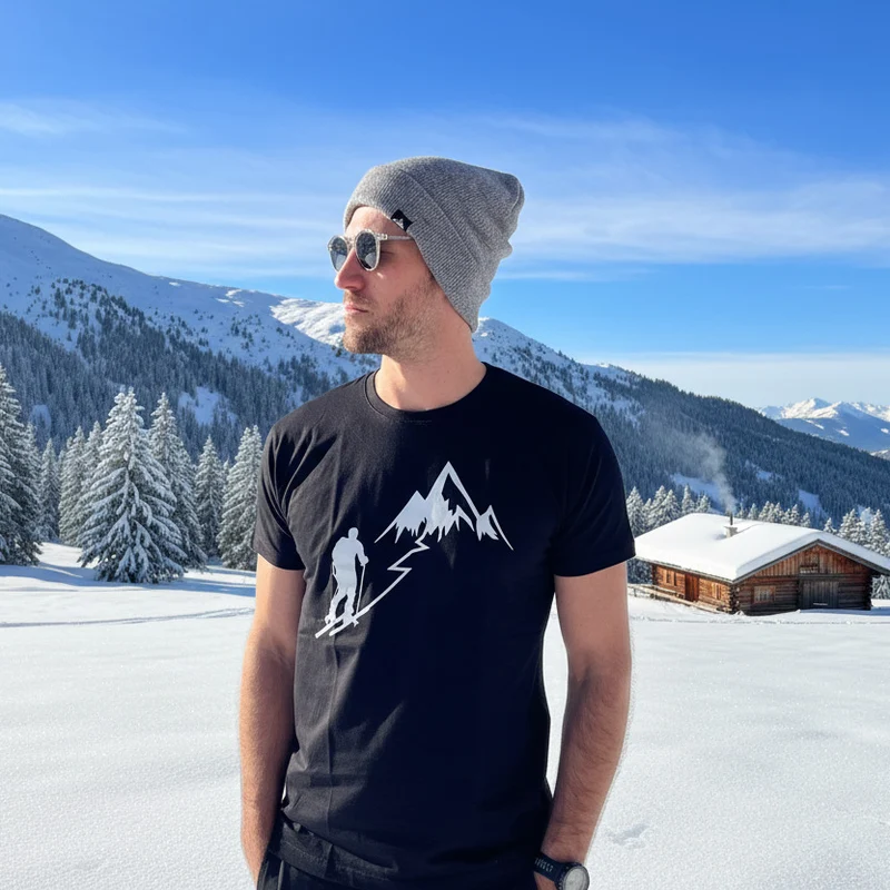 Skitour - Unisex Premium Organic T-Shirt