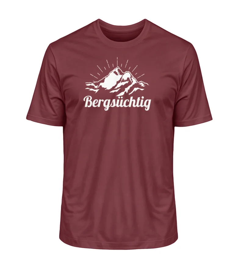 Bergsüchtig - Unisex Premium Organic T-Shirt
