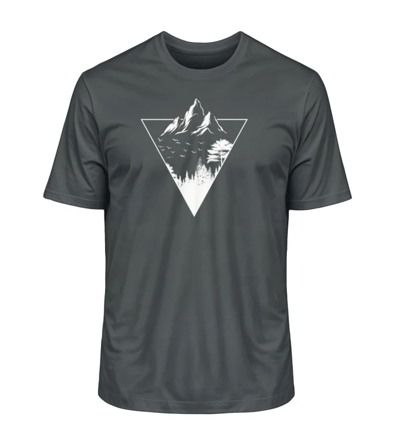 Mountain Triangle - Unisex Premium Organic T-Shirt