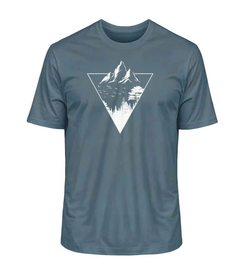 Mountain Triangle - Unisex Premium Organic T-Shirt