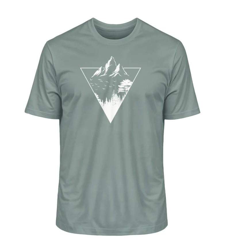Mountain Triangle - Unisex Premium Organic T-Shirt