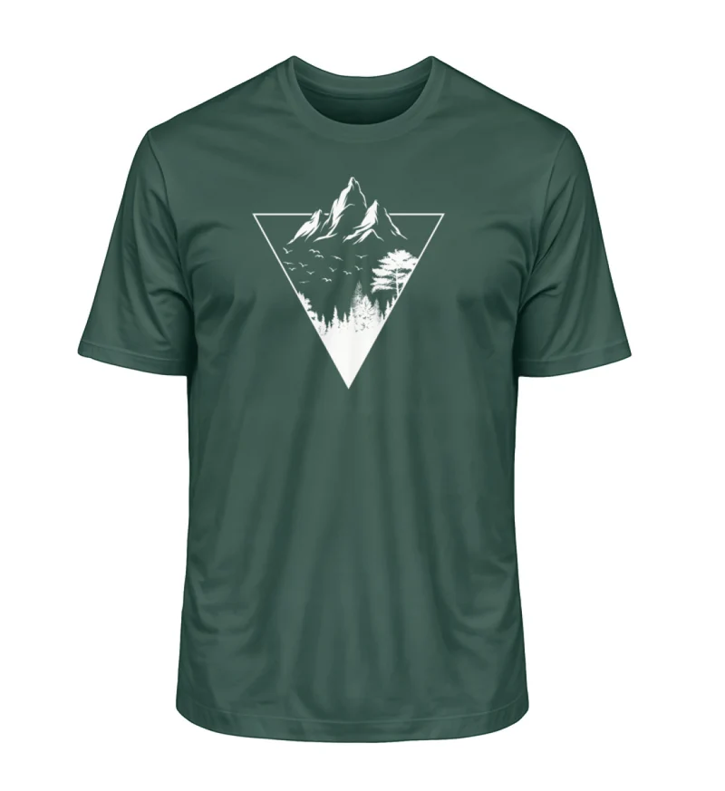 Mountain Triangle - Unisex Premium Organic T-Shirt