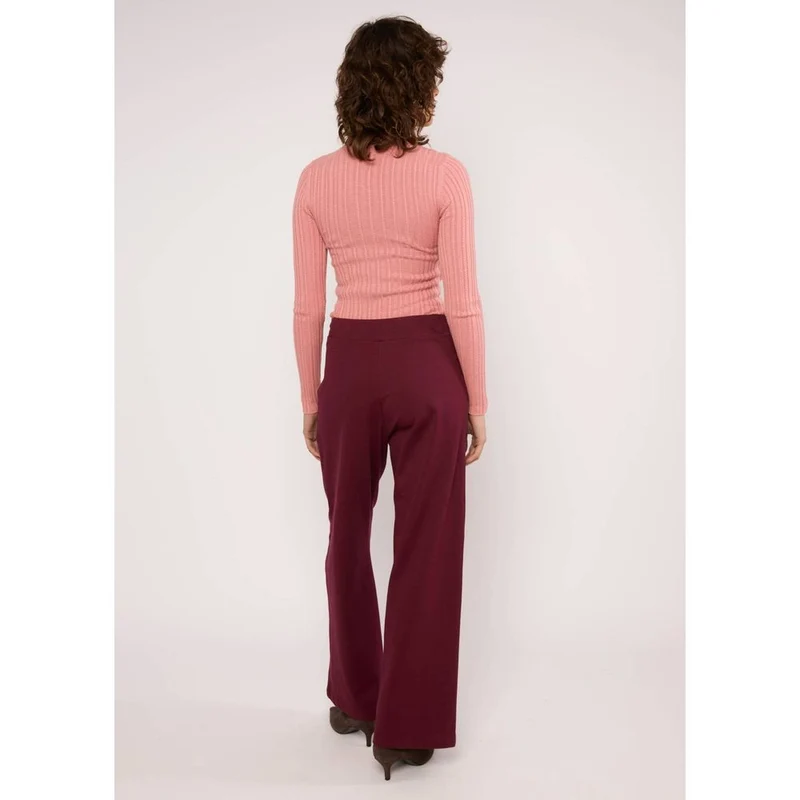 Blutsgeschwister Tailored Business Damen Freizeithose classy-burgundy