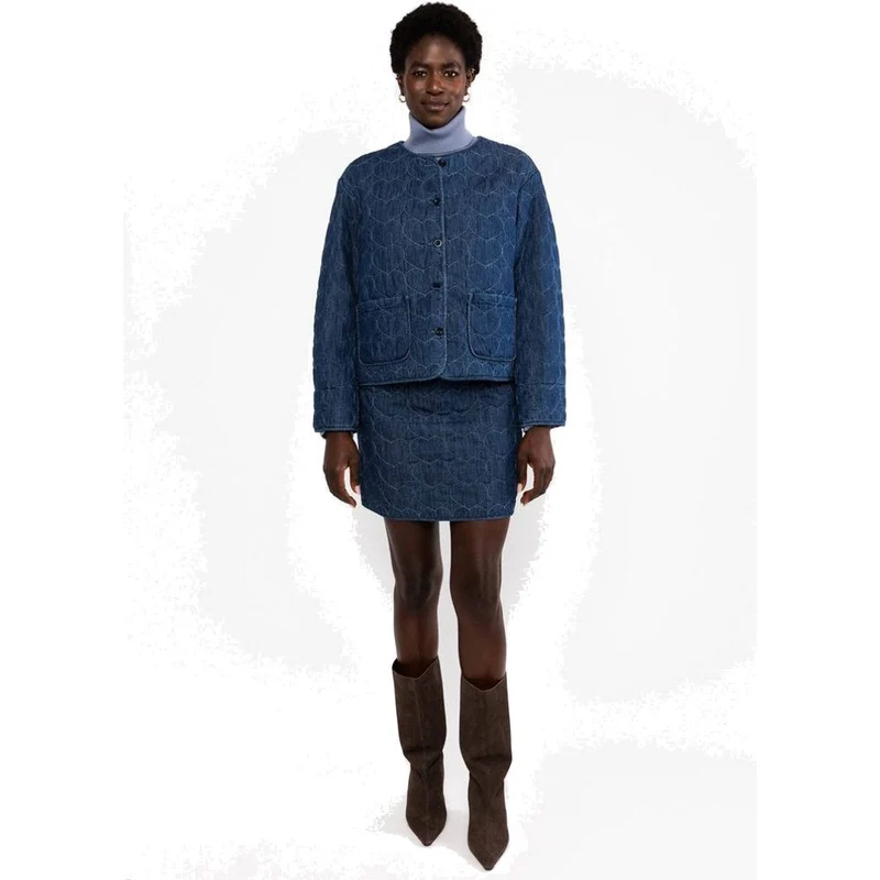 Blutsgeschwister Séverine Damen Übergangsjacke blue-rider