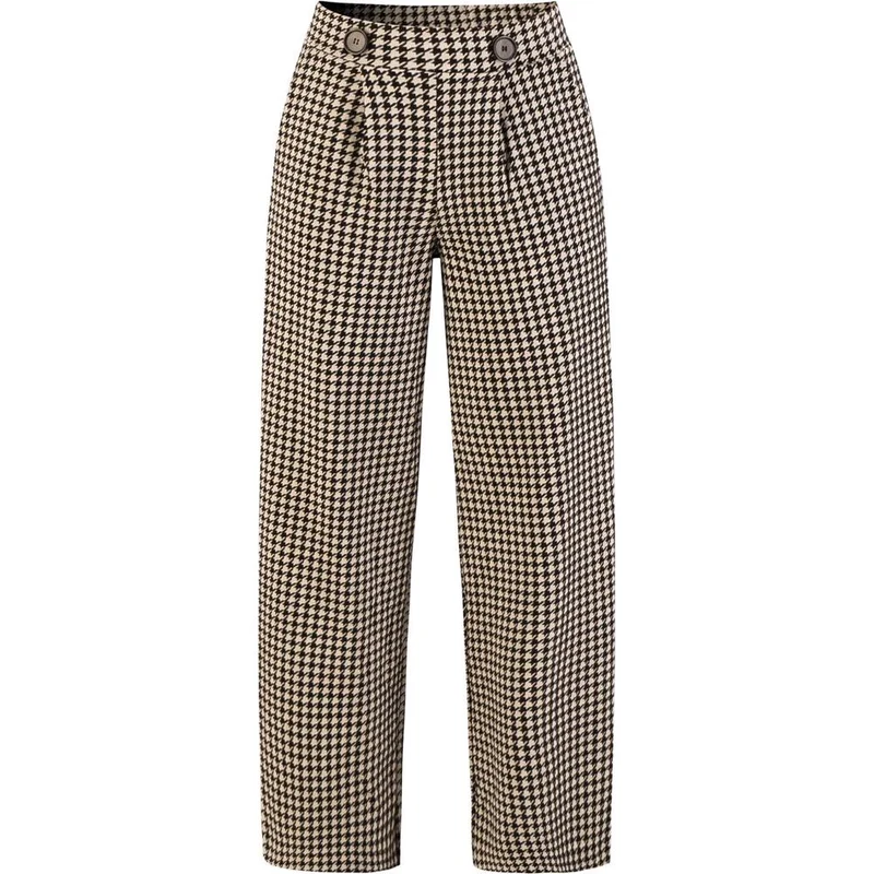 Blutsgeschwister Tailored Business Damen Freizeithose brit-chic-knit