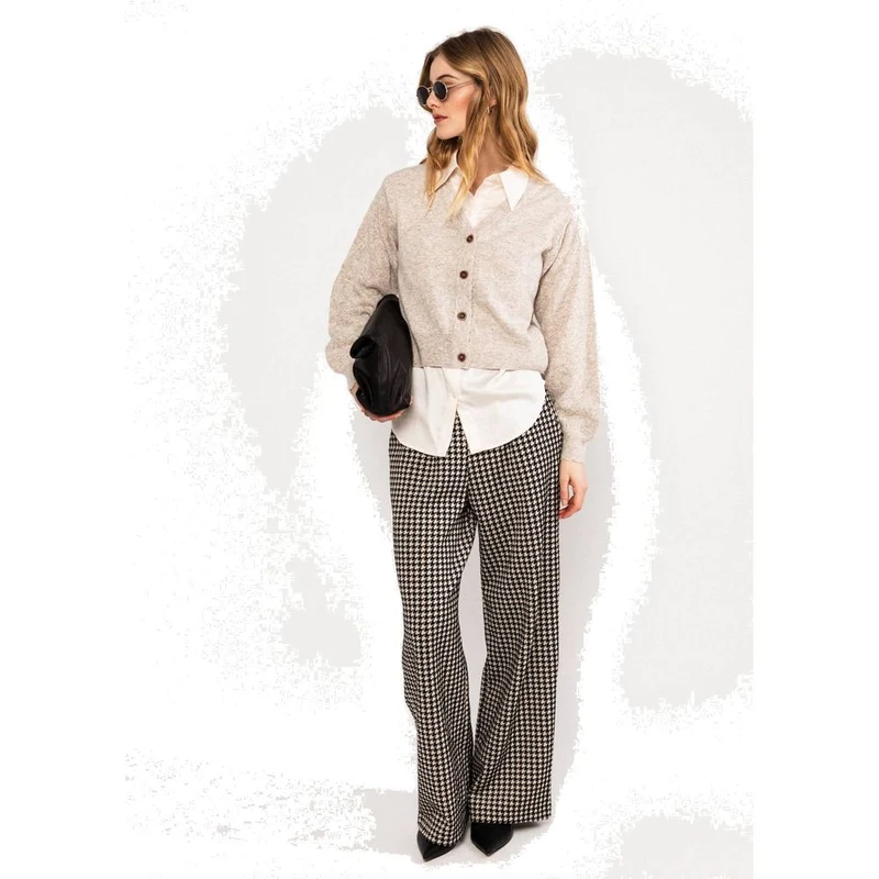 Blutsgeschwister Tailored Business Damen Freizeithose brit-chic-knit