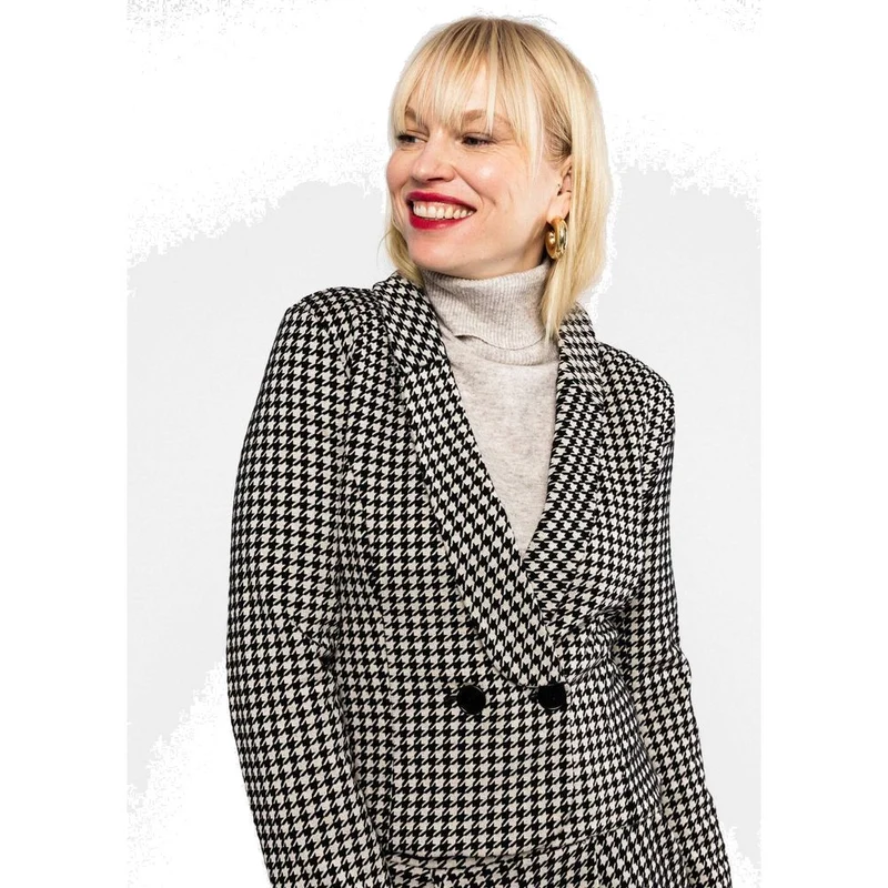 Blutsgeschwister Tailored Threads Damen Blazer brit-chic-knit