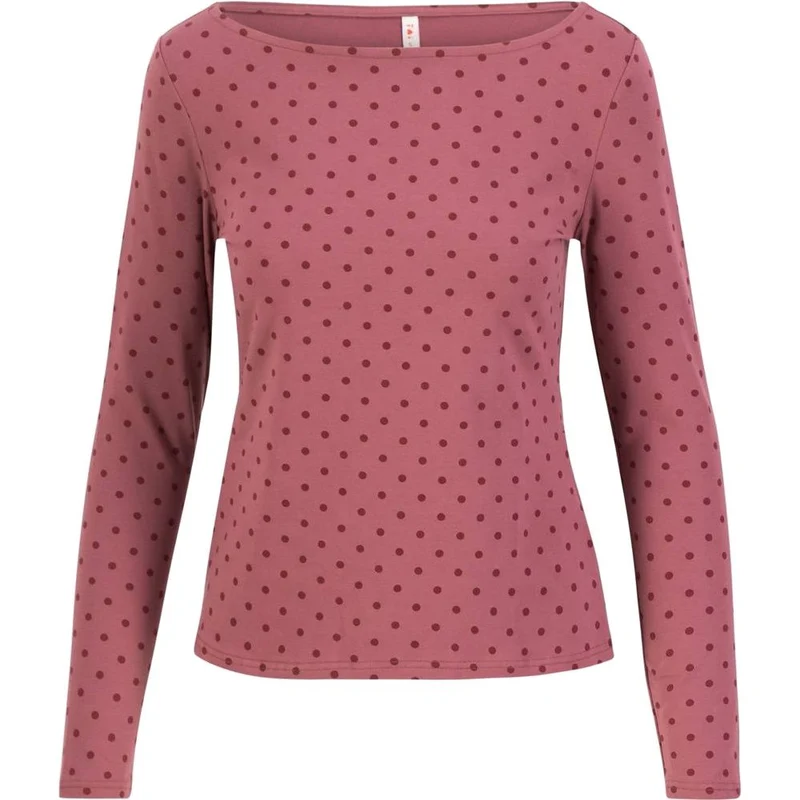 Blutsgeschwister Oh Marine Damen Longsleeve beneath-the-trees-dots