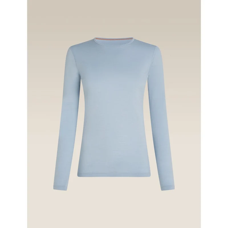 Icebreaker W 200 Oasis LS Crewe Damen Langarmshirt zinc-blue