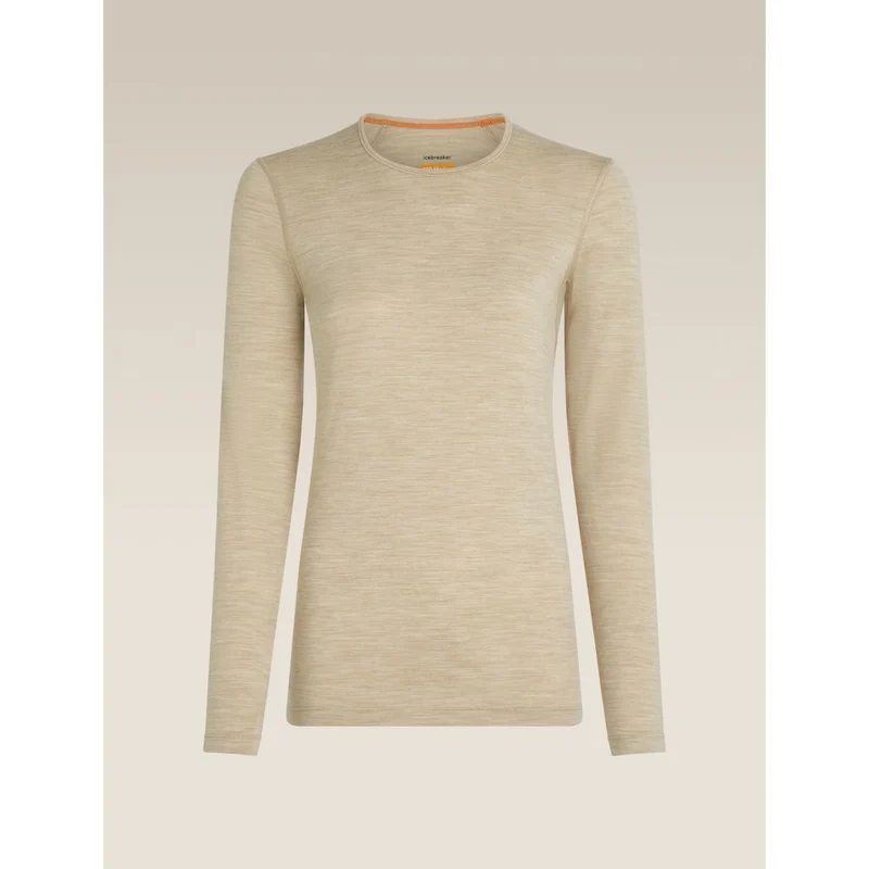 Icebreaker W 200 Oasis LS Crewe Damen Langarmshirt bay-hthr