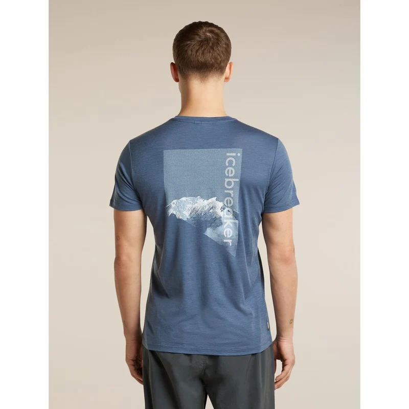 Icebreaker M 150 Tech Lite SS Tee Pure Altitude Herren Funktionsshirt dawn