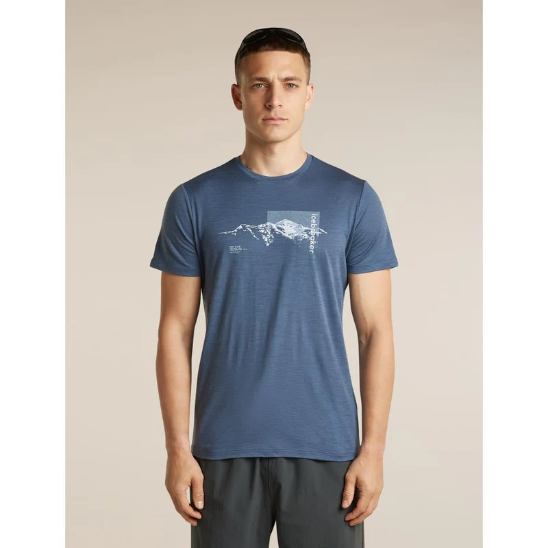 Icebreaker M 150 Tech Lite SS Tee Pure Altitude Herren Funktionsshirt dawn