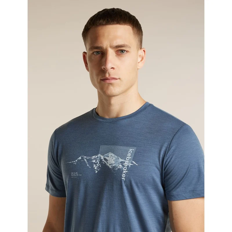 Icebreaker M 150 Tech Lite SS Tee Pure Altitude Herren Funktionsshirt dawn